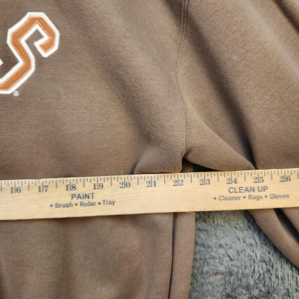 Hollister Brown Texas Longhorns Pullover Sweatshirt - Picture 6 of 8